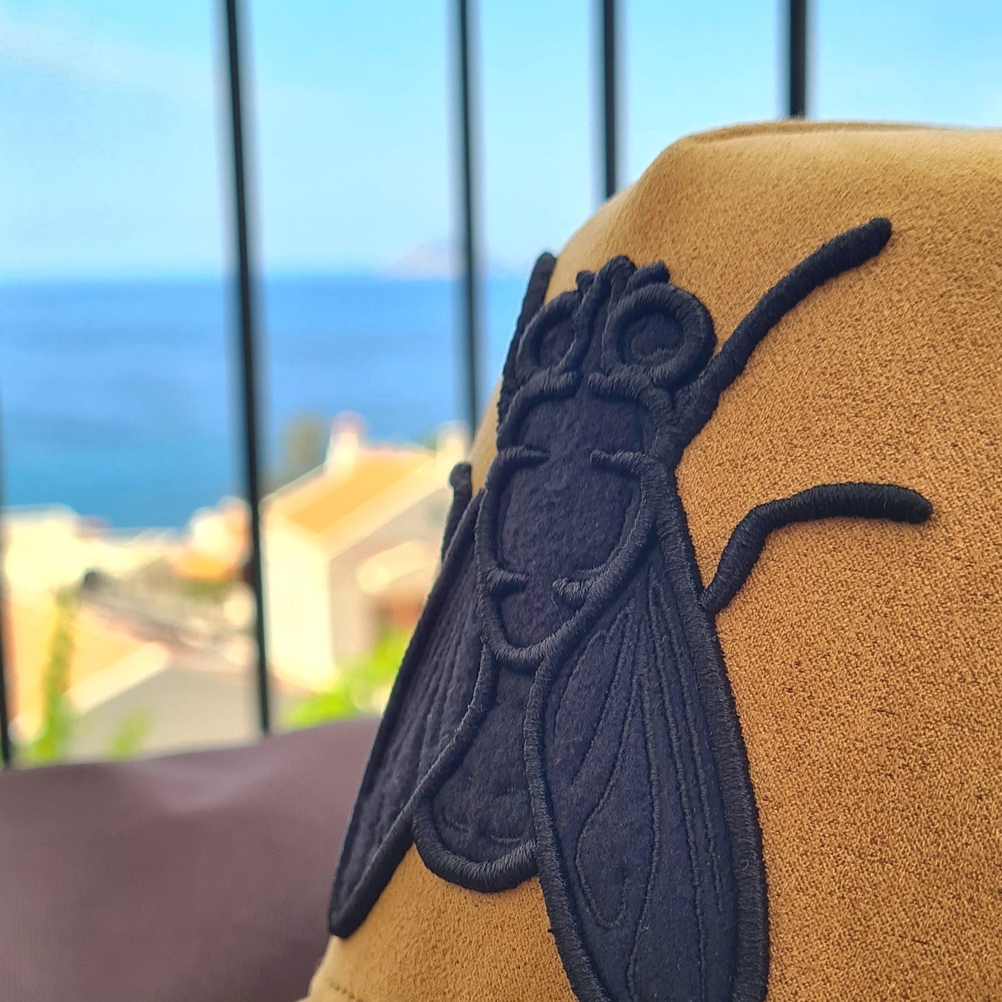 Tan Suede Premium Trucker