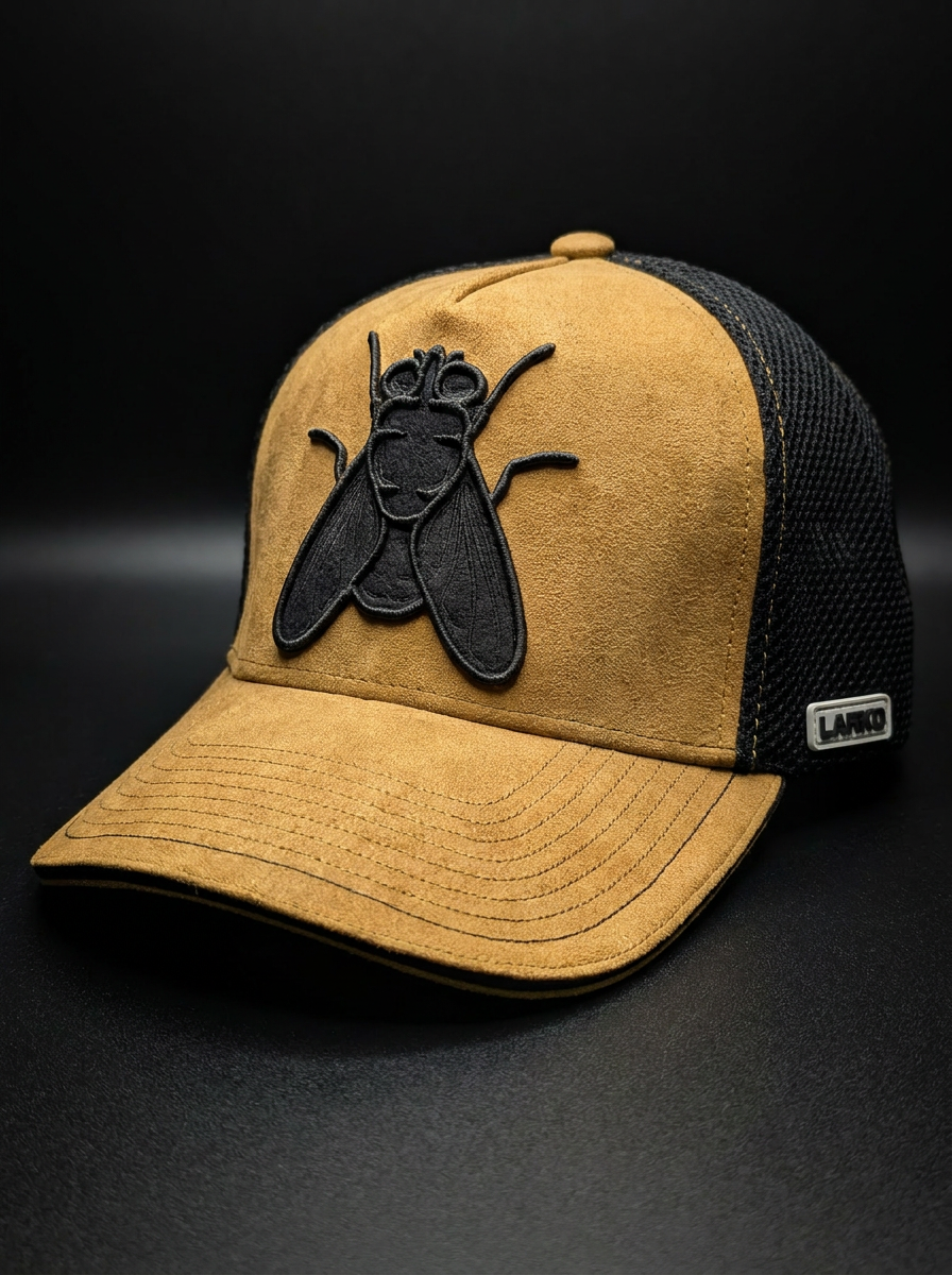 Tan Suede Premium Trucker