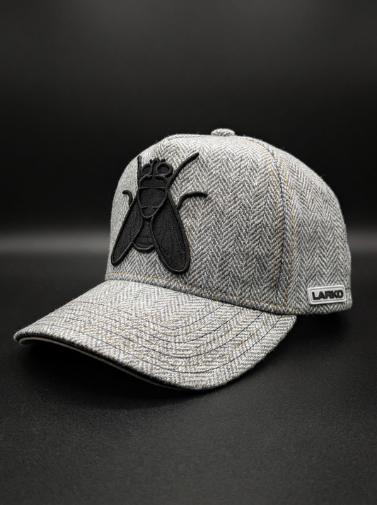 Grey Tweed Premium Trucker