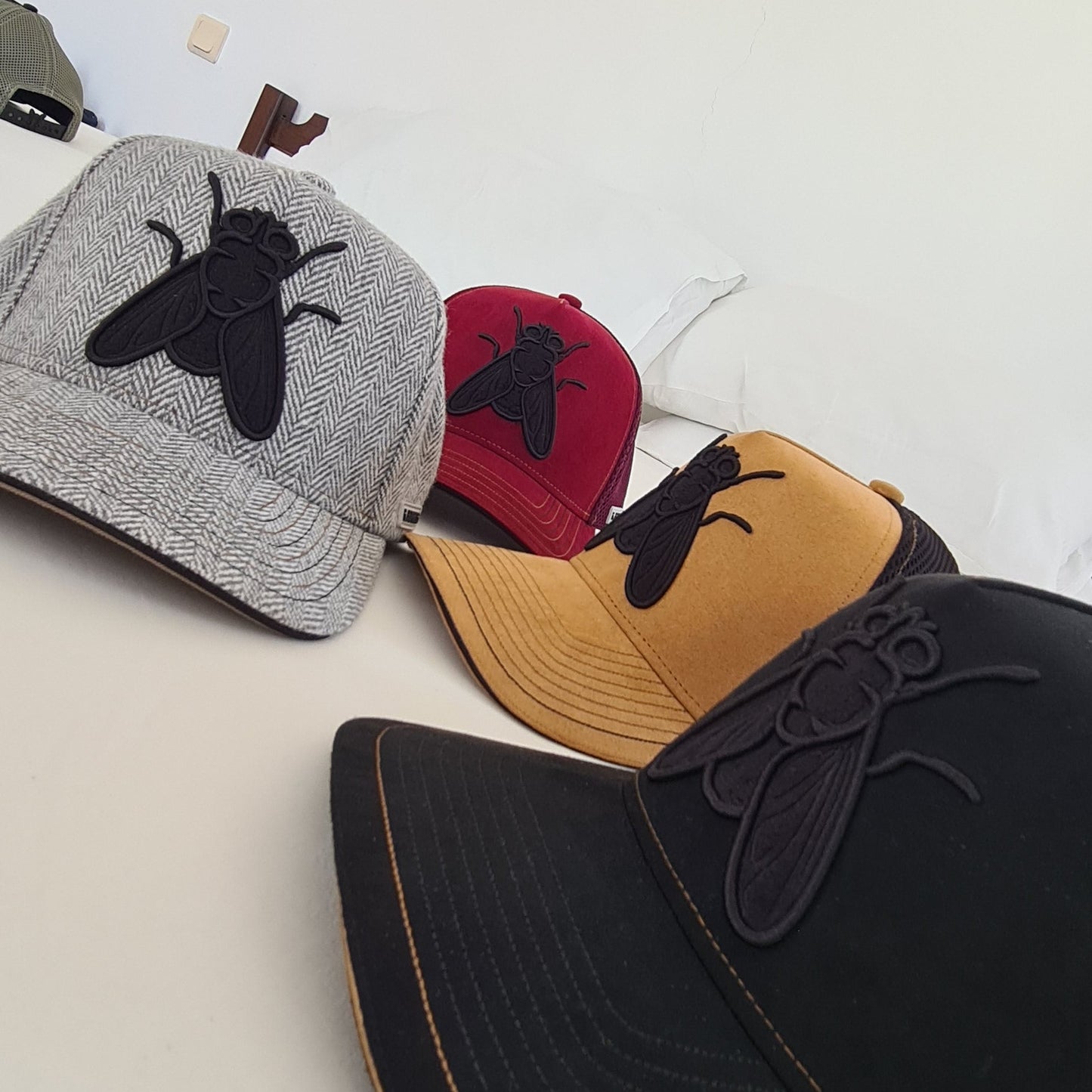 Grey Tweed Core Trucker