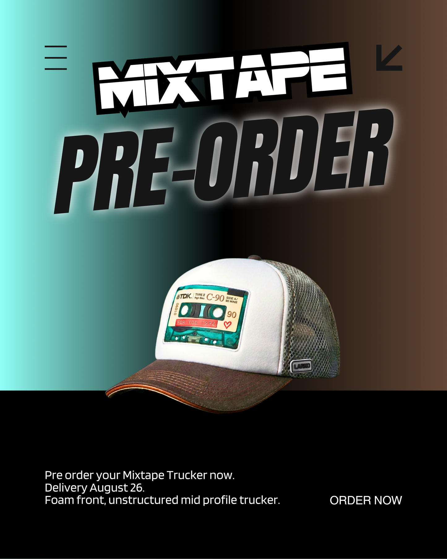 The Mixtape - Pre order - Delivery August
