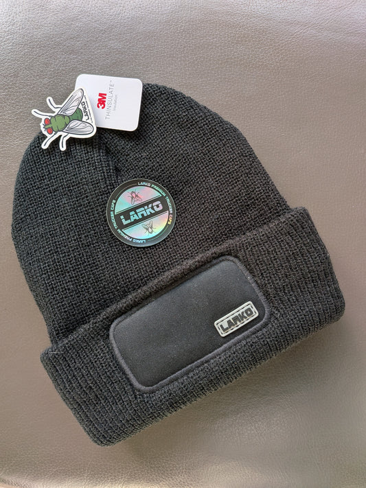 MATES RATES BEANIE — BLACK THINSULATE