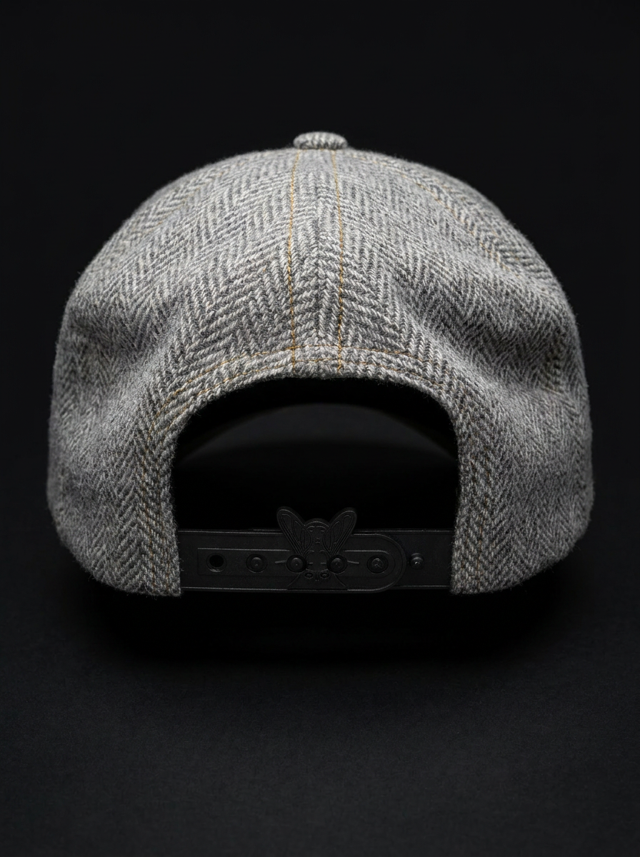 Grey Tweed Premium Trucker