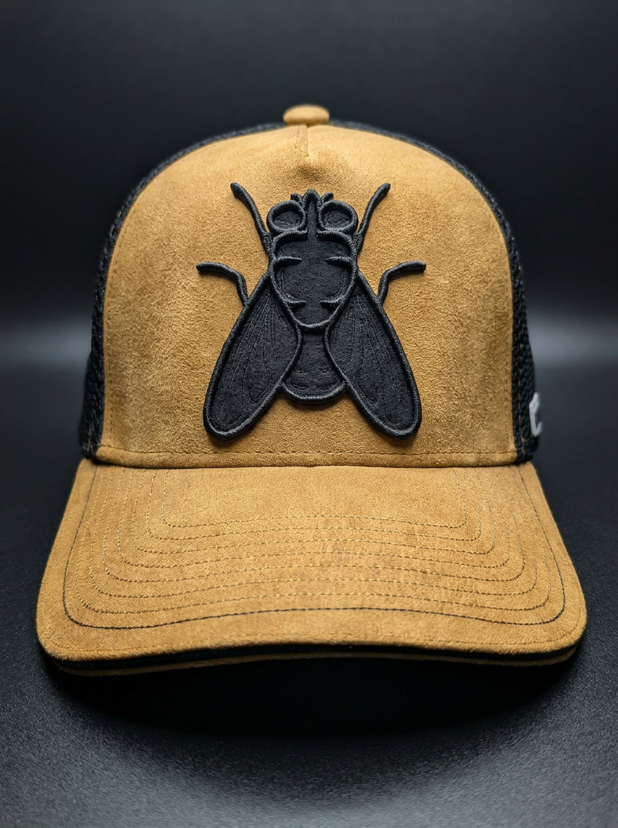 Tan Suede Premium Trucker