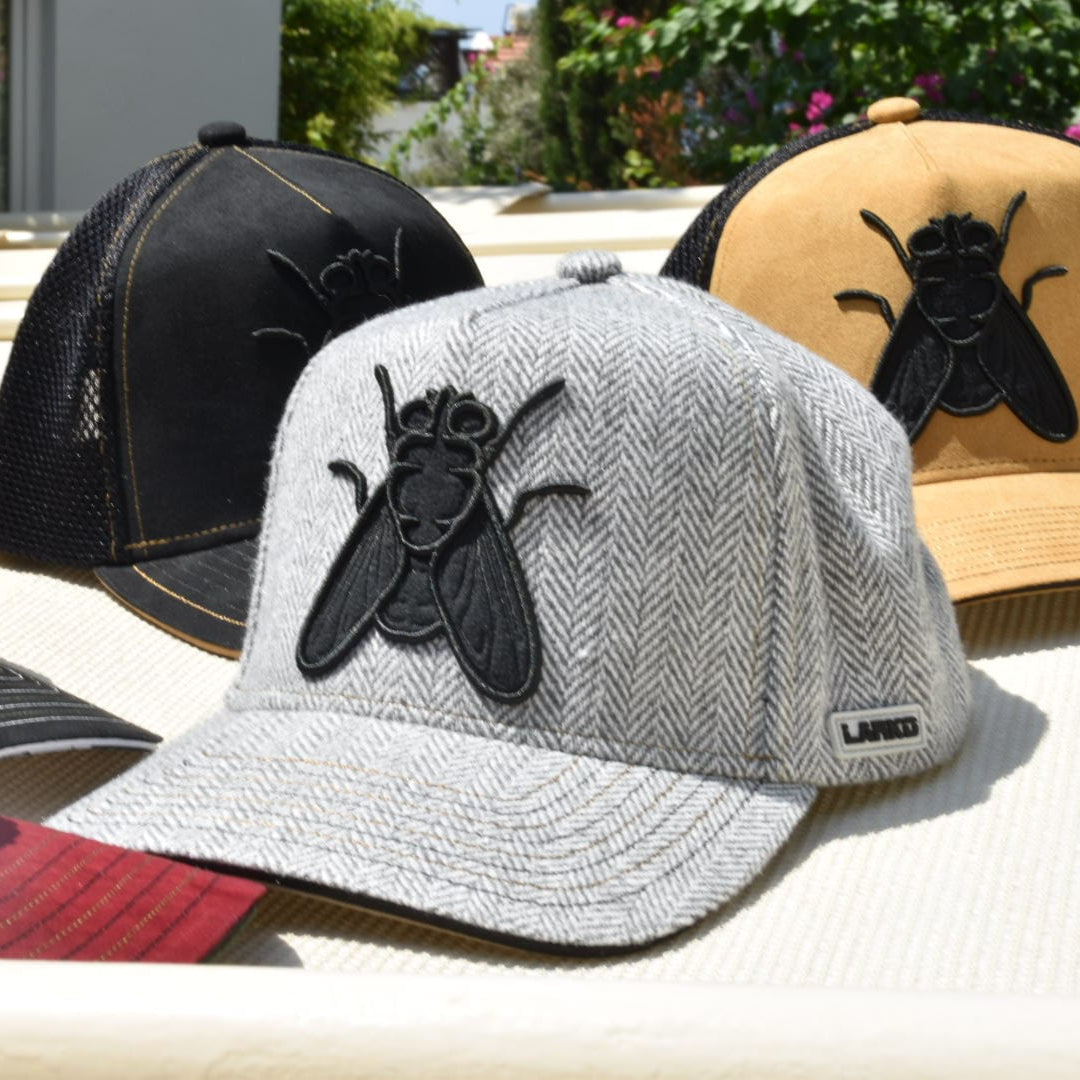 Grey Tweed Core Trucker